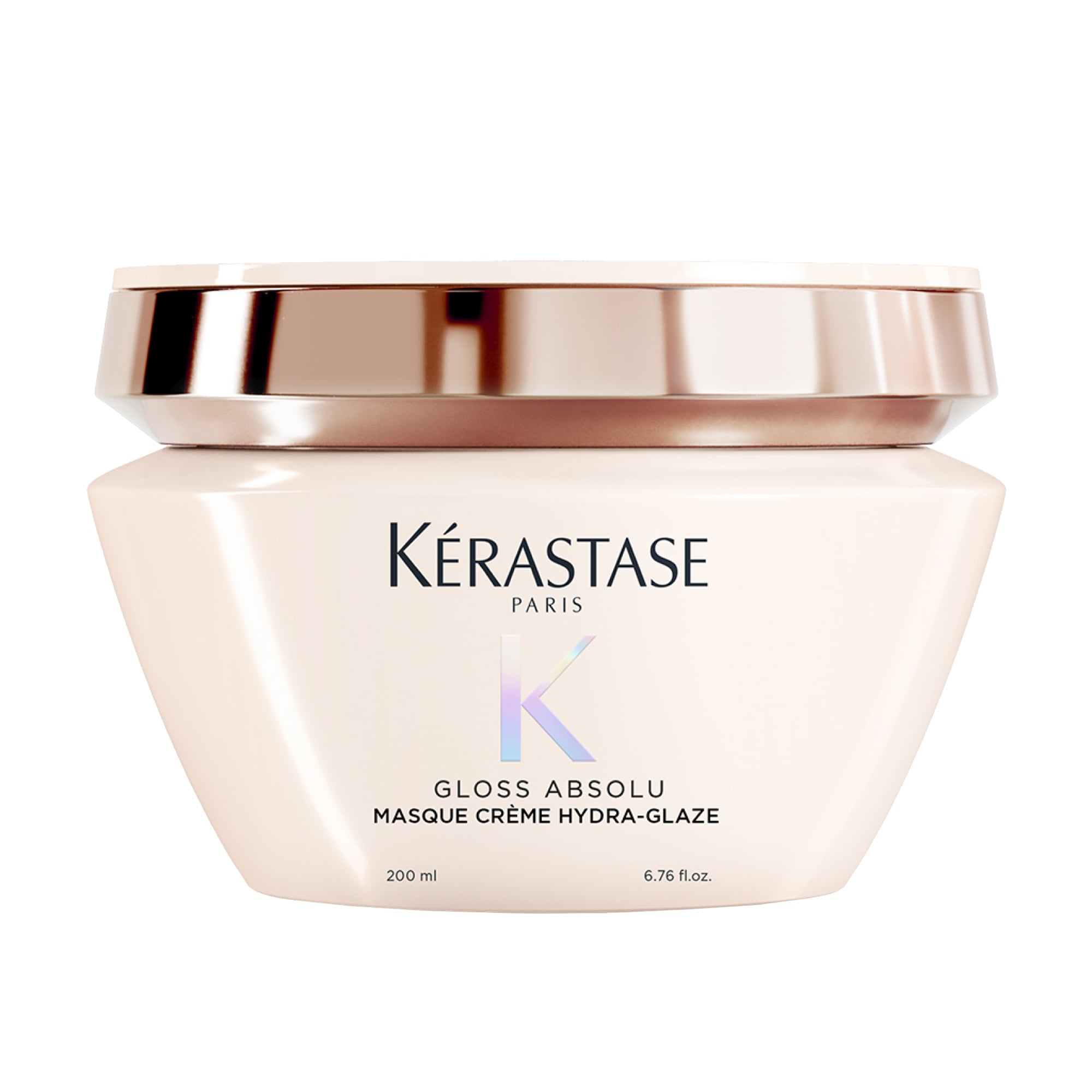 Кремова маска Kerastase Gloss Absolu Masque Creme Hydra-Glaze для розгладження товстого, неслухняного волосся, 200 мл